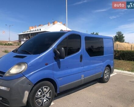 Синій Опель Віваро, об'ємом двигуна 1.9 л та пробігом 345 тис. км за 6000 $, фото 15 на Automoto.ua