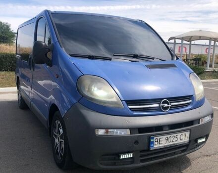 Синій Опель Віваро, об'ємом двигуна 1.9 л та пробігом 345 тис. км за 6000 $, фото 1 на Automoto.ua