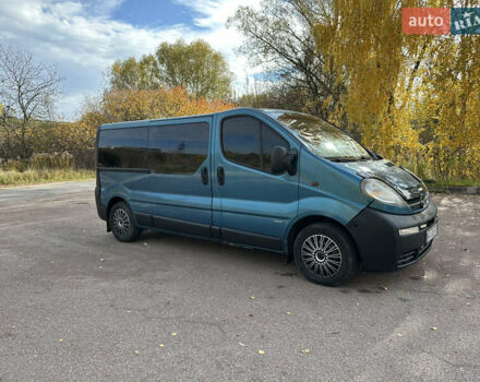 Синий Опель Виваро, объемом двигателя 1.87 л и пробегом 286 тыс. км за 7800 $, фото 5 на Automoto.ua