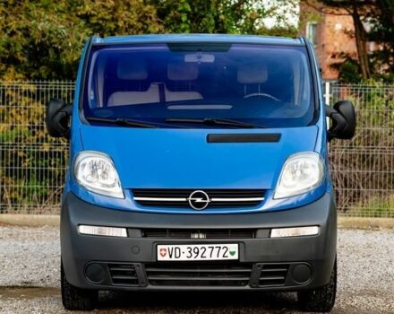 Синий Опель Виваро, объемом двигателя 2.5 л и пробегом 140 тыс. км за 6300 $, фото 6 на Automoto.ua