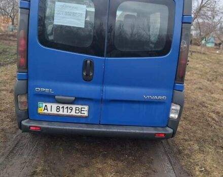 Синій Опель Віваро, об'ємом двигуна 1.9 л та пробігом 404 тис. км за 7300 $, фото 1 на Automoto.ua