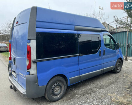 Синій Опель Віваро, об'ємом двигуна 2 л та пробігом 495 тис. км за 8700 $, фото 5 на Automoto.ua