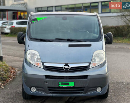 Синий Опель Виваро, объемом двигателя 2 л и пробегом 190 тыс. км за 10850 $, фото 2 на Automoto.ua