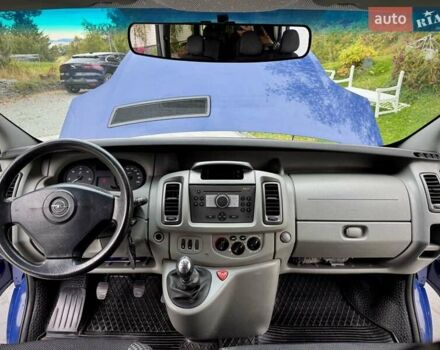 Синій Опель Віваро, об'ємом двигуна 2 л та пробігом 185 тис. км за 10500 $, фото 13 на Automoto.ua