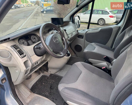 Синий Опель Виваро, объемом двигателя 2 л и пробегом 190 тыс. км за 10850 $, фото 6 на Automoto.ua