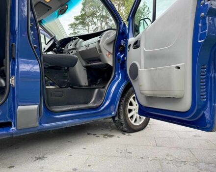 Синій Опель Віваро, об'ємом двигуна 2 л та пробігом 185 тис. км за 10500 $, фото 13 на Automoto.ua