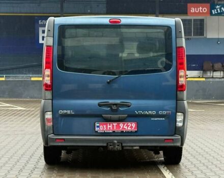Синій Опель Віваро, об'ємом двигуна 2 л та пробігом 250 тис. км за 12500 $, фото 7 на Automoto.ua