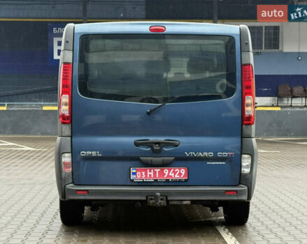 Синій Опель Віваро, об'ємом двигуна 2 л та пробігом 250 тис. км за 11350 $, фото 10 на Automoto.ua