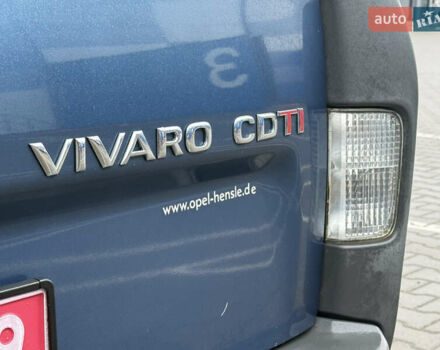 Синій Опель Віваро, об'ємом двигуна 2 л та пробігом 250 тис. км за 11350 $, фото 22 на Automoto.ua