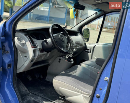 Синій Опель Віваро, об'ємом двигуна 2 л та пробігом 424 тис. км за 9950 $, фото 22 на Automoto.ua