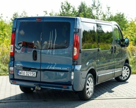Синий Опель Виваро, объемом двигателя 2 л и пробегом 195 тыс. км за 7800 $, фото 4 на Automoto.ua