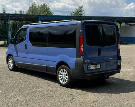 Синій Опель Віваро, об'ємом двигуна 2 л та пробігом 424 тис. км за 9950 $, фото 9 на Automoto.ua