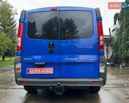 Синий Опель Виваро, объемом двигателя 2 л и пробегом 252 тыс. км за 14950 $, фото 24 на Automoto.ua