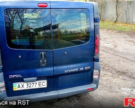 Синій Опель Віваро, об'ємом двигуна 1.9 л та пробігом 337 тис. км за 6400 $, фото 5 на Automoto.ua