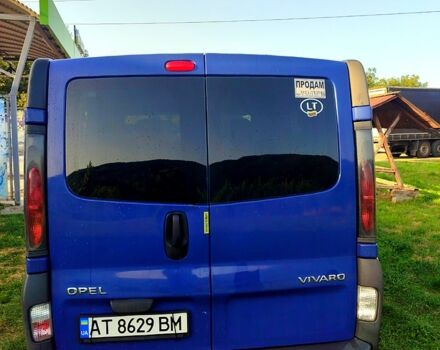 Синій Опель Віваро, об'ємом двигуна 1.9 л та пробігом 253 тис. км за 8000 $, фото 5 на Automoto.ua
