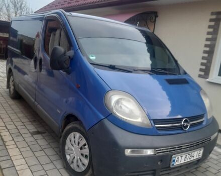 Синий Опель Виваро, объемом двигателя 1.9 л и пробегом 375 тыс. км за 6099 $, фото 1 на Automoto.ua
