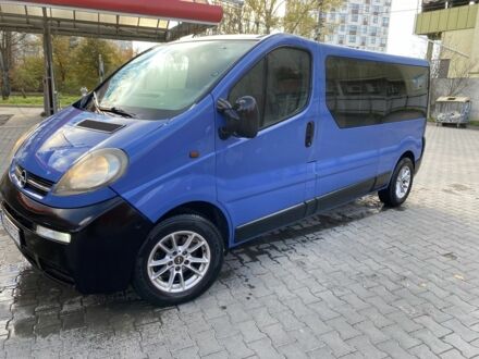 Синий Опель Виваро, объемом двигателя 1.9 л и пробегом 478 тыс. км за 6800 $, фото 1 на Automoto.ua