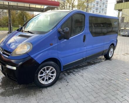 Синий Опель Виваро, объемом двигателя 1.9 л и пробегом 478 тыс. км за 6800 $, фото 1 на Automoto.ua
