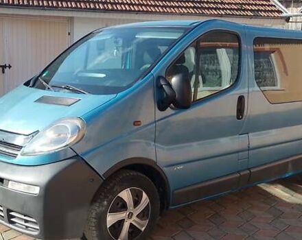 Синий Опель Виваро, объемом двигателя 1.87 л и пробегом 280 тыс. км за 7200 $, фото 1 на Automoto.ua