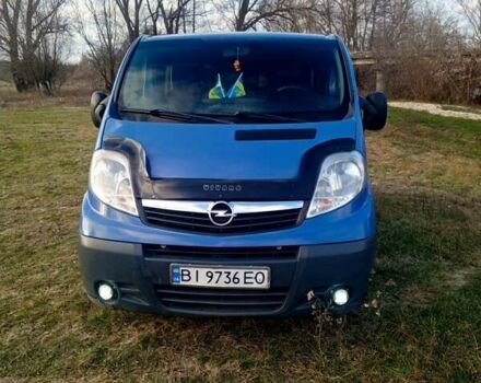 Синий Опель Виваро, объемом двигателя 2 л и пробегом 360 тыс. км за 9300 $, фото 1 на Automoto.ua