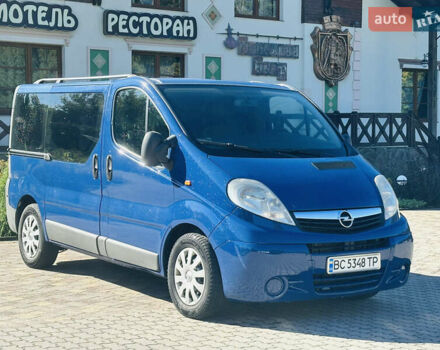 Синій Опель Віваро, об'ємом двигуна 2 л та пробігом 355 тис. км за 7950 $, фото 1 на Automoto.ua
