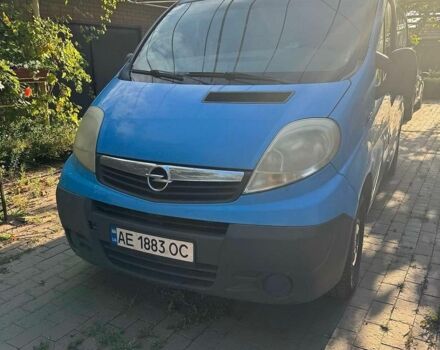 Синій Опель Віваро, об'ємом двигуна 2 л та пробігом 350 тис. км за 5000 $, фото 1 на Automoto.ua