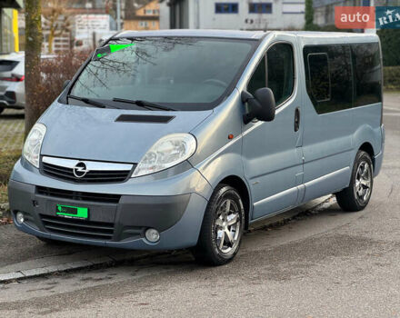 Синий Опель Виваро, объемом двигателя 2 л и пробегом 190 тыс. км за 10850 $, фото 1 на Automoto.ua