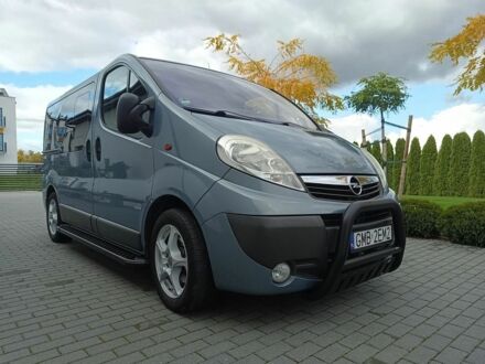 Опель Виваро 2010 в Полтаве на Automoto.ua Синий Опель Виваро, объемом двигателя 2 л и пробегом 215 тыс. км за 11050 $, фото 1 на Automoto.ua