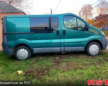 Зелений Опель Віваро, об'ємом двигуна 1.9 л та пробігом 201 тис. км за 5800 $, фото 4 на Automoto.ua