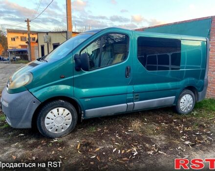 Зелений Опель Віваро, об'ємом двигуна 1.9 л та пробігом 201 тис. км за 5800 $, фото 5 на Automoto.ua