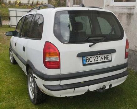 Белый Опель Зафира, объемом двигателя 1.8 л и пробегом 264 тыс. км за 2650 $, фото 7 на Automoto.ua