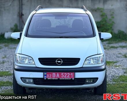 Белый Опель Зафира, объемом двигателя 1.8 л и пробегом 212 тыс. км за 4799 $, фото 3 на Automoto.ua