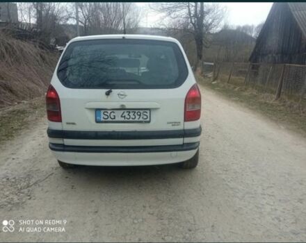 Белый Опель Зафира, объемом двигателя 2 л и пробегом 350 тыс. км за 1500 $, фото 3 на Automoto.ua