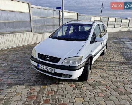 Белый Опель Зафира, объемом двигателя 1.6 л и пробегом 314 тыс. км за 3190 $, фото 5 на Automoto.ua