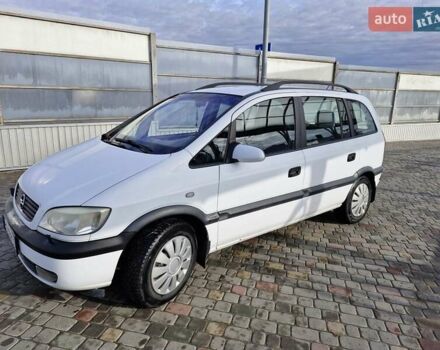 Белый Опель Зафира, объемом двигателя 1.6 л и пробегом 314 тыс. км за 3190 $, фото 1 на Automoto.ua