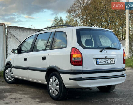 Белый Опель Зафира, объемом двигателя 1.6 л и пробегом 316 тыс. км за 3650 $, фото 19 на Automoto.ua