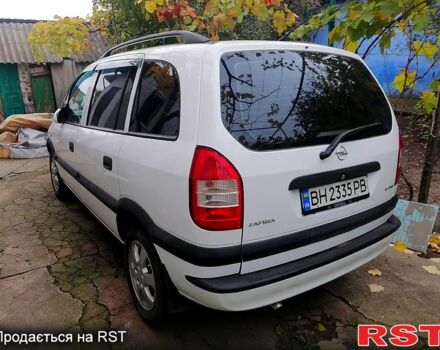 Белый Опель Зафира, объемом двигателя 1.6 л и пробегом 250 тыс. км за 4500 $, фото 3 на Automoto.ua
