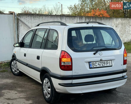 Белый Опель Зафира, объемом двигателя 1.6 л и пробегом 316 тыс. км за 3650 $, фото 18 на Automoto.ua