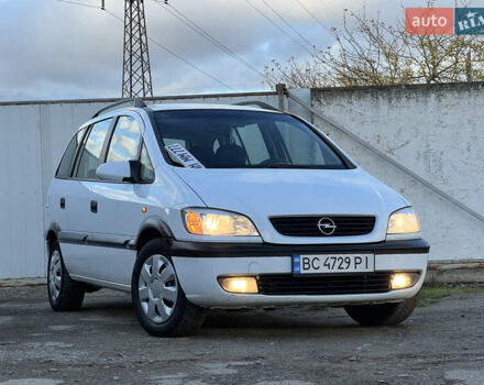 Белый Опель Зафира, объемом двигателя 1.6 л и пробегом 316 тыс. км за 3650 $, фото 7 на Automoto.ua