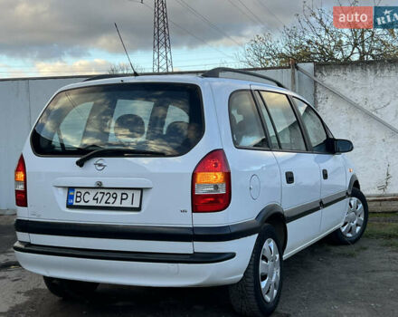 Белый Опель Зафира, объемом двигателя 1.6 л и пробегом 316 тыс. км за 3650 $, фото 14 на Automoto.ua