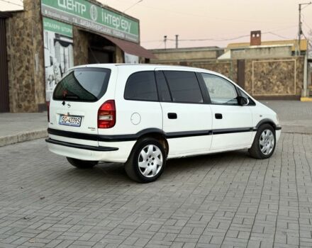 Белый Опель Зафира, объемом двигателя 2 л и пробегом 299 тыс. км за 1999 $, фото 2 на Automoto.ua