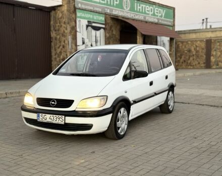 Белый Опель Зафира, объемом двигателя 2 л и пробегом 299 тыс. км за 1999 $, фото 11 на Automoto.ua
