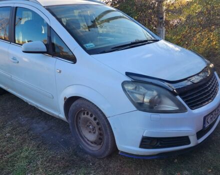 Белый Опель Зафира, объемом двигателя 1.8 л и пробегом 270 тыс. км за 2400 $, фото 2 на Automoto.ua