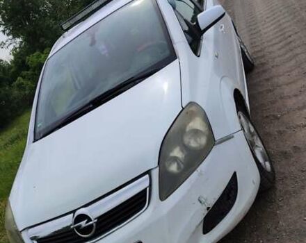 Білий Опель Зафіра, об'ємом двигуна 1.9 л та пробігом 313 тис. км за 4500 $, фото 2 на Automoto.ua