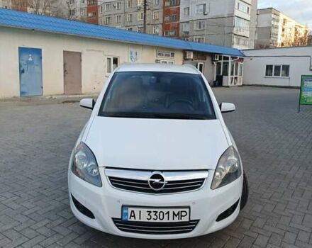 Белый Опель Зафира, объемом двигателя 1.69 л и пробегом 265 тыс. км за 6100 $, фото 9 на Automoto.ua