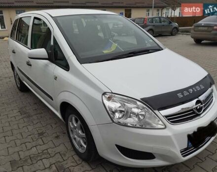 Белый Опель Зафира, объемом двигателя 1.6 л и пробегом 183 тыс. км за 6200 $, фото 4 на Automoto.ua