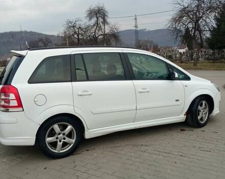 Белый Опель Зафира, объемом двигателя 1.91 л и пробегом 220 тыс. км за 5300 $, фото 3 на Automoto.ua