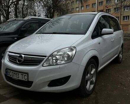 Белый Опель Зафира, объемом двигателя 1.7 л и пробегом 270 тыс. км за 5800 $, фото 1 на Automoto.ua