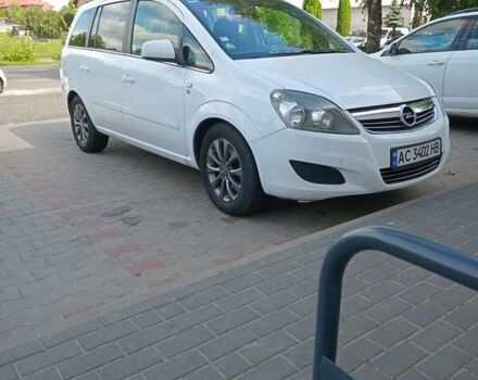 Белый Опель Зафира, объемом двигателя 1.69 л и пробегом 230 тыс. км за 5000 $, фото 1 на Automoto.ua