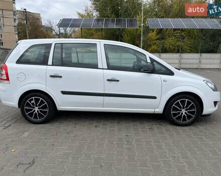Білий Опель Зафіра, об'ємом двигуна 1.6 л та пробігом 244 тис. км за 6850 $, фото 13 на Automoto.ua